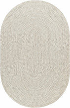 Load image into Gallery viewer, Beige Braided Faux Jute Rug