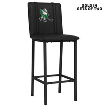 Load image into Gallery viewer, Bar Stool 500 with University of North Dakota Hockey Mascot Logo Set of 2