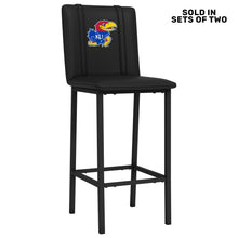 Load image into Gallery viewer, Bar Stool 500 with Kansas Jayhawks Logo Set of 2