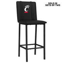 Load image into Gallery viewer, Bar Stool 500 with Cincinnati Bearcats Logo Set of 2