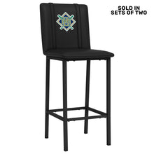 Load image into Gallery viewer, Bar Stool 500 with Milwaukee Brewers Cooperstown Secondary Set of 2