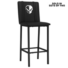 Load image into Gallery viewer, Bar Stool 500 with Corvette Jake Symbol White Logo Set of 2