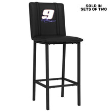 Load image into Gallery viewer, Bar Stool 500 with Chase Elliott #9 Signature Logo Set of 2
