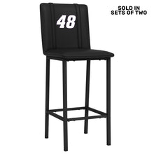 Load image into Gallery viewer, Bar Stool 500 with Alex Bowman #48 Logo Set of 2