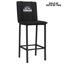 Load image into Gallery viewer, Bar Stool 500 with Colorado Rockies Logo Set of 2