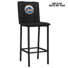 Carregar imagem no visualizador da galeria, Bar Stool 500 with New York Mets Logo Set of 2