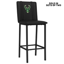 Load image into Gallery viewer, Bar Stool 500 with Milwaukee Bucks Logo Set of 2