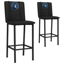 Load image into Gallery viewer, Bar Stool 500 with Minnesota Timberwolves Primary Logo Set of 2