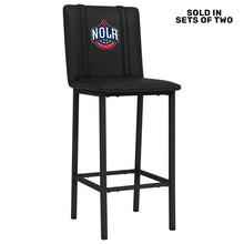 Load image into Gallery viewer, Bar Stool 500 with New Orleans Pelicans NOLA Set of 2