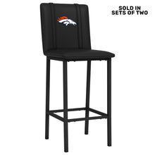 Load image into Gallery viewer, Bar Stool 500 with Denver Broncos Primary Logo Set of 2