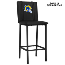 Load image into Gallery viewer, Bar Stool 500 with Los Angeles Rams Helmet Logo Set of 2