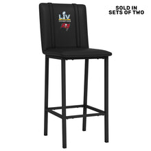 Load image into Gallery viewer, Bar Stool 500 with Tampa Bay Buccaneers Primary Super Bowl LV Logo Set of 2