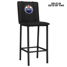 Load image into Gallery viewer, Bar Stool 500 with Edmonton Oilers Logo Set of 2