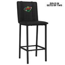 Load image into Gallery viewer, Bar Stool 500 with Minnesota Wild Logo Set of 2