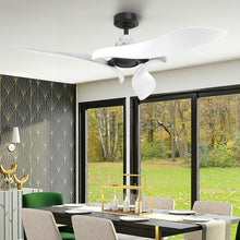 Carregar imagem no visualizador da galeria, 54" DC Motor 6 Speed Black Ceiling Fan
