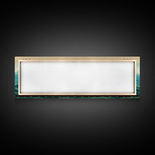 Load image into Gallery viewer, Emerald Green Rolling Hills and Mountains, Landscape Art, Ready To Hang Canvas Print, Framed Wall Art