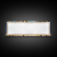 Carregar imagem no visualizador da galeria, Abstract Beach Canvas Art Print, Sunset, Coconut Trees, Textured Abstract Print, Canvas Wall Art Beach, Panoramic, Wall Art, Canvas Print