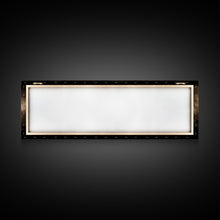 Cargar imagen en el visor de la galería, City Skyline Grunge Wall Art Canvas Print, City Art, Dark Urban Art, Large Urban Art Print, Wall Decor, Panoramic, Wall Art, Canvas Print