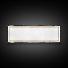 Carregar imagem no visualizador da galeria, Abstract Buildings Canvas Print, Urban Art, City Art, Cityscape, Skyline, Monochromatic, Wall Decor, Panoramic, Wall Art, Canvas Print