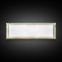 Carregar imagem no visualizador da galeria, Abstract Green Ocean Wall Art Canvas Print, Minimalist Ocean Art, Seascape Wall Decor, Wall Art, Panoramic, Wall Art, Canvas Print