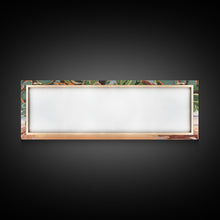 Load image into Gallery viewer, Beach Shore Art Canvas Print, Green Leaves, Canvas Beach Wall Art, Ocean Waves, Beach Sand Wall Art, Panoramic, Wall Art, Canvas Print