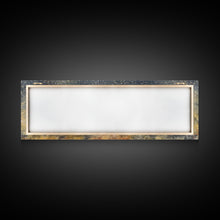 Carregar imagem no visualizador da galeria, Abstract Forest Art, Abstract Trees Canvas, Snow In The Forest, Winter Wall Decor, Large Canvas Print, Panoramic, Wall Art, Canvas Print