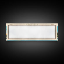 Load image into Gallery viewer, Biscayne National Park, Panoramic Florida Travel Art, National Park Print, Minimalist Travel Art, Midcentury Modern Style Landscape