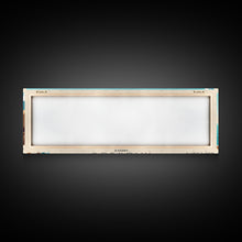 Load image into Gallery viewer, Amorgos, Greece Panoramic Print, Vacation Gift, Greece Wall Art, Beach Painting, Beach Decor, Large Wall Art, Wood Frame Art