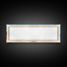 Load image into Gallery viewer, Beaches of Isla de Providencia, Colombia Panoramic Print, Vacation Gift, Colombia Wall Art, Beach Painting, Beach Decor, Large Wall Art, Wood Frame Art