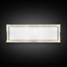 Load image into Gallery viewer, Berneray Sands, Scotland Panoramic Print, Vacation Gift, Scotland Wall Art, Beach Painting, Beach Decor, Large Wall Art, Wood Frame Art