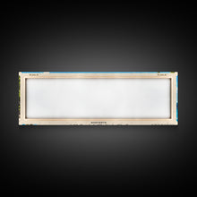 Load image into Gallery viewer, Bottom Bay, Barbados Panoramic Print, Vacation Gift, Barbados Wall Art, Beach Painting, Beach Decor, Large Wall Art, Wood Frame Art