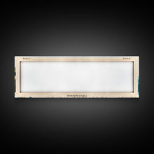 Load image into Gallery viewer, Cuckmere Haven, United Kingdom Panoramic Beach Print, Vacation Gift, United Kingdom Wall Art, Framed Canvas Print, Framed Beach Painting