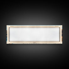 Load image into Gallery viewer, Damas Island, Chile Panoramic Print, Vacation Gift, Chile Wall Art, Beach Painting, Beach Decor, Large Wall Art, Wood Frame Art