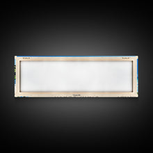 Load image into Gallery viewer, Diani Beach, Kenya Panoramic Beach Print, Vacation Gift, Kenya Wall Art, Framed Canvas Print, Framed Beach Painting