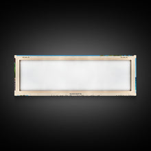 Load image into Gallery viewer, Dover Beach, Barbados Panoramic Print, Vacation Gift, Barbados Wall Art, Beach Painting, Beach Decor, Large Wall Art, Wood Frame Art