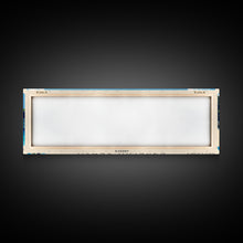 Load image into Gallery viewer, Egremni Beach, Greece Panoramic Beach Print, Vacation Gift, Greece Wall Art, Framed Canvas Print, Framed Beach Painting