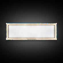 Cargar imagen en el visor de la galería, Fakarava, French Polynesia Panoramic Beach Print, Vacation Gift, French Polynesia Wall Art, Framed Canvas Print, Framed Beach Painting