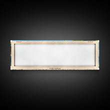 Carregar imagem no visualizador da galeria, Flamenco Beach, Puerto Rico Panoramic Print, Vacation Gift, Puerto Rico Wall Art, Beach Painting, Beach Decor, Large Wall Art, Wood Frame Art