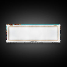 Load image into Gallery viewer, Baton Rouge Louisiana Panoramic Painting Framed Canvas Print, Mid Century Modern Art, Pop Art Style, Travel Poster, Wall Art Decor