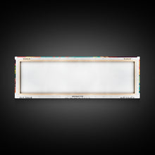 Load image into Gallery viewer, Chicago Illinois Panoramic Painting Framed Canvas Print, Mid Century Modern Art, Pop Art Style, Travel Poster, Living Room Decor