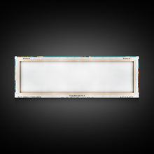 Load image into Gallery viewer, San Diego California Panoramic Painting, Retro Style Framed Canvas Print, Mid Century Modern Wall Art, Pop Art Travel Poster