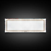 Carregar imagem no visualizador da galeria, Arlington Texas Panoramic Wall Art, Mid Century Modern Framed Canvas Print, Retro Pop Art Travel Poster, Office Wall Art, Living Room Decor