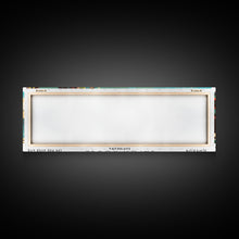 Load image into Gallery viewer, Baton Rouge Louisiana Panoramic Wall Art, Retro Pop Art Framed Canvas Print, Mid Century Modern Travel Poster, Living Room Decor, Office Art