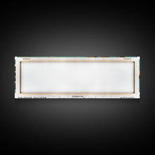 Carregar imagem no visualizador da galeria, Cape Coral Florida Panoramic Wall Art, Retro Pop Art Framed Canvas Print, Mid Century Modern Travel Poster, Living Room Decor, Office Wall Art