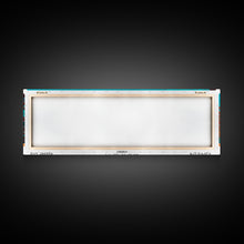 Carregar imagem no visualizador da galeria, Akron Ohio Panoramic Painting, Mid Century Modern Framed Canvas Print, Retro Pop Art Travel Poster, Living Room Wall Art Decor, City Art