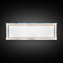 Load image into Gallery viewer, Anaheim California Panoramic Painting, Mid Century Modern Framed Canvas Print, Retro Pop Art Travel Poster, Home Decor, City Art