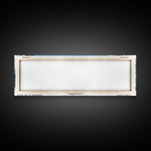 Load image into Gallery viewer, Antioch California Panoramic Painting, Mid Century Modern Framed Canvas Print, Retro Pop Art Travel Poster, Home Decor, City Art