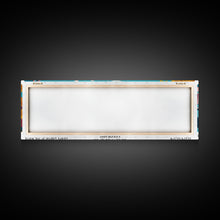 Load image into Gallery viewer, Arvada Colorado Panoramic Painting, Mid Century Modern Framed Canvas Print, Retro Pop Art Travel Poster, Living Room Wall Art, City Print