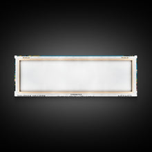 Carregar imagem no visualizador da galeria, Cape Coral Florida Panoramic Painting, Mid Century Modern Framed Canvas Print, Retro Pop Art Travel Poster, Home Decor, City Print