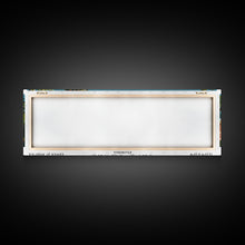 Carregar imagem no visualizador da galeria, Cape Coral Florida Panoramic Painting, Mid Century Modern Framed Canvas Print, Retro Pop Art Travel Poster, Home Decor, City Print